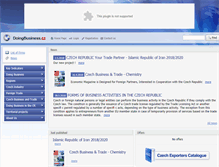 Tablet Screenshot of doingbusiness.cz