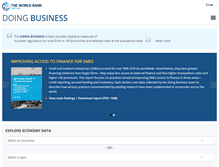 Tablet Screenshot of doingbusiness.org