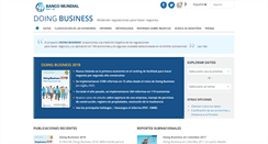 Desktop Screenshot of espanol.doingbusiness.org