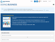 Tablet Screenshot of espanol.doingbusiness.org